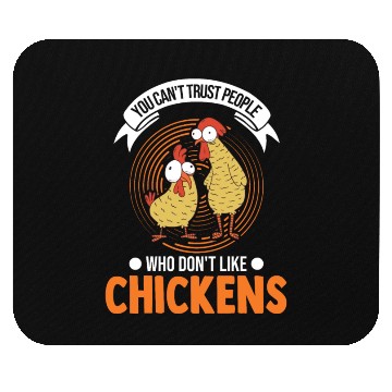 Discover Chickens Chicken Farm Farmer Mouse Pads