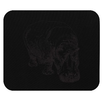 Discover Hippopotamus Mouse Pads