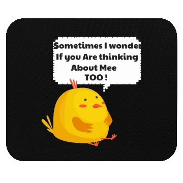 Discover Sometimes I Wonder If My Chickens Are Thinking Mouse Pads
