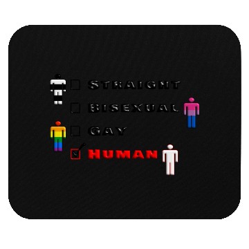 Discover We are all human Mouse Pads