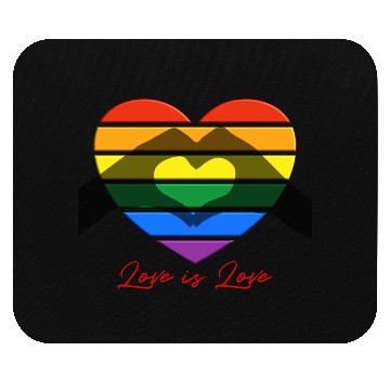 Discover Love is Love Mouse Pads