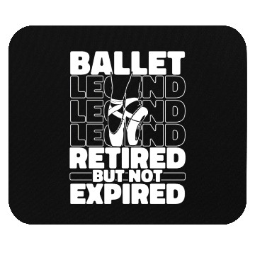 Discover Ballet Ballerina Retired Mouse Pads