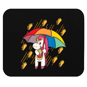 Discover Raining Tacos Unicorn Lover Umbrella Cinco de Mayo Mouse Pads