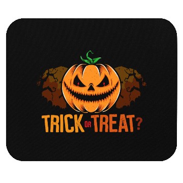 Discover Trick or Treat - Halloween pumpkin Mouse Pads