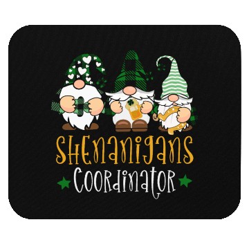 Discover Shenanigans Coordinator Funny St Patricks Day Mouse Pads