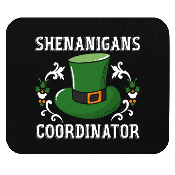 Discover Shenanigans Coordinator Funny St Patricks Day Mouse Pads