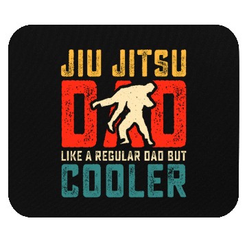 Discover jiu jitsu dad like a regular dad but cooler Mouse Pads