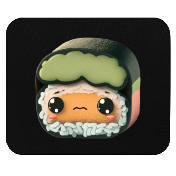 Discover Cute Realistic Sushi Roll Mouse Pads