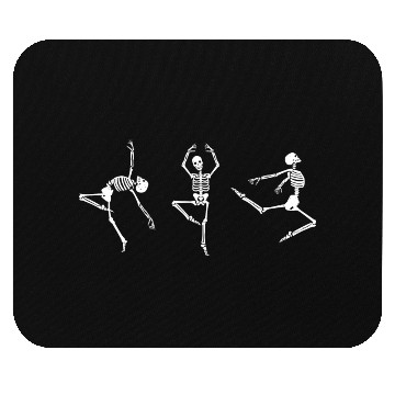 Discover Ballet dancing skeleton Mouse Pads