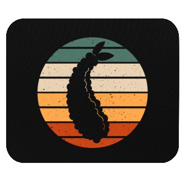Discover Retro Tempura Design Mouse Pads