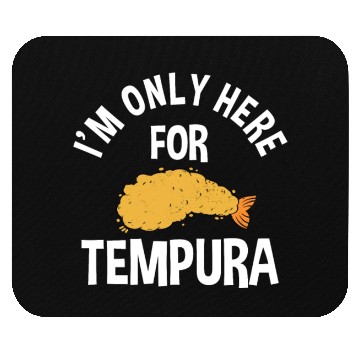 Discover Funny Tempura Shrimp Mouse Pads