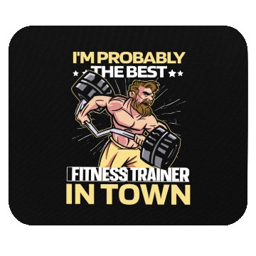 Discover Fitness Workout Gym Mouse Pads