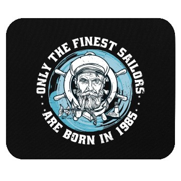 Discover Sailors Sailboats Vintage 1985 Birthday fun Mouse Pads