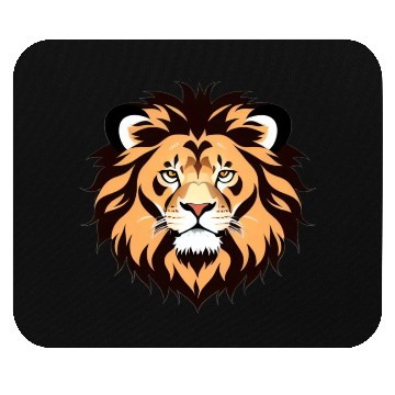 Discover Royal Cartoon Lion - King of the Jungle 11 Mouse Pads