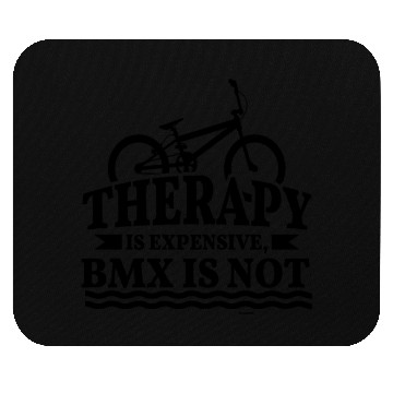 Discover Therapy BMX cycling gift idea Mouse Pads