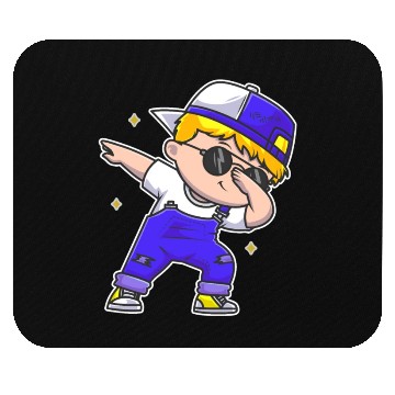 Discover Dabbing Boy Mouse Pads