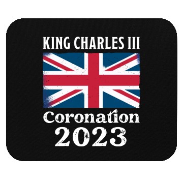 Discover Coronation 2023 King Charles III Mouse Pads