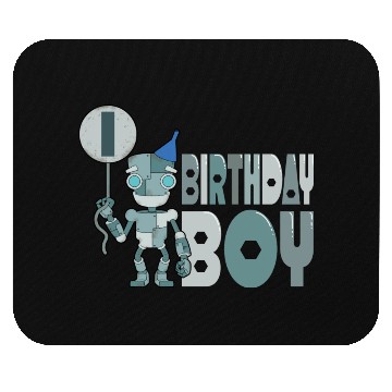 Discover Birthday Boy 1 Years Old Mouse Pads
