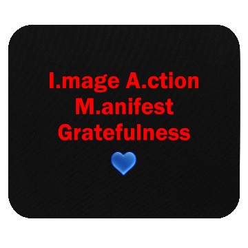 Discover I.mage A.ction M.anifest - Red #2 Mouse Pads