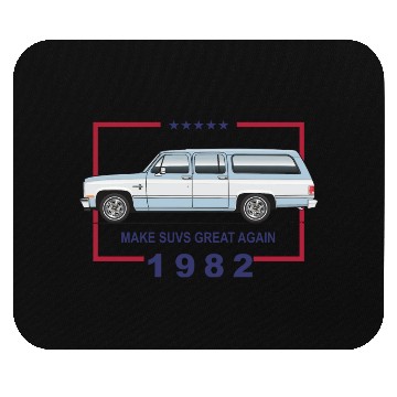 Discover MAKE Light Blue Mouse Pads