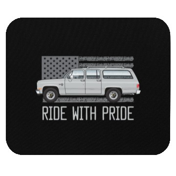 Discover ride Light Silver Mouse Pads