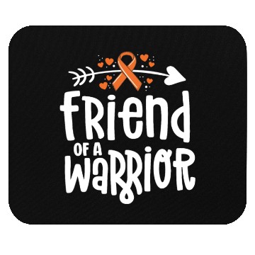 Discover Friend Of A Warrior Lymphoma Leukemia Cancer Mouse Pads
