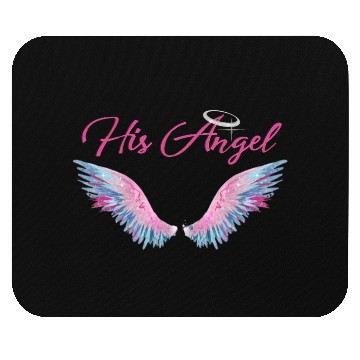 Discover His Angel Mouse Pads