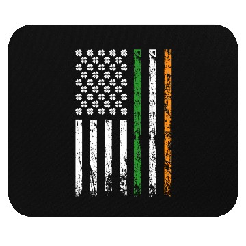 Discover American Flag Patriotic St. Patrick's Day Mouse Pads