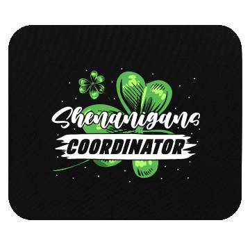 Discover Shenanigans Coordinator Funny St Patricks Day Mouse Pads