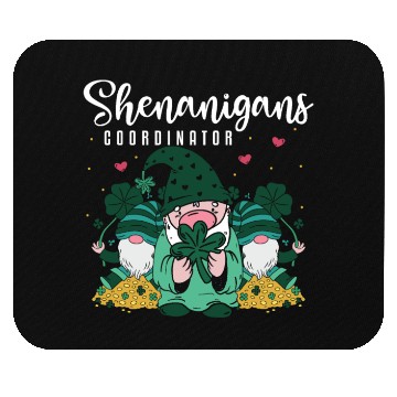 Discover Shenanigans Coordinator Funny St Patricks Day Mouse Pads