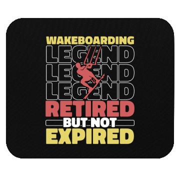Discover Wakeboard Wakeboarding Retired Mouse Pads