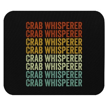 Discover Crab Whisperer Crab Lover Mouse Pads