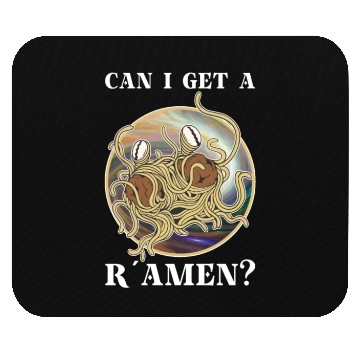 Discover Atheist Atheism Flying Spaghetti Pastafarianism Mouse Pads