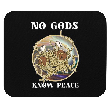 Discover Atheist Atheism Flying Spaghetti Pastafarianism Mouse Pads
