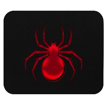 Discover Red Spider Design Mouse Pads