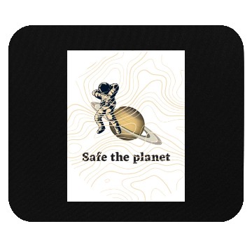 Discover Safe the planet Mouse Pads