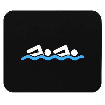 Discover swim Mouse Pads