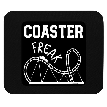 Discover Roller Coaster freak Mouse Pads