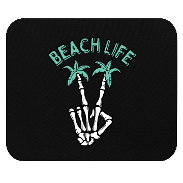Discover Beach Life Peace Streetwear Mouse Pads