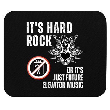 Discover Hard Rock or Future Elevator Music Mouse Pads