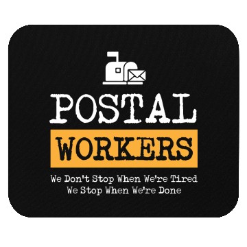 Discover Postal Worker, postal worker, mailman, postman Mouse Pads