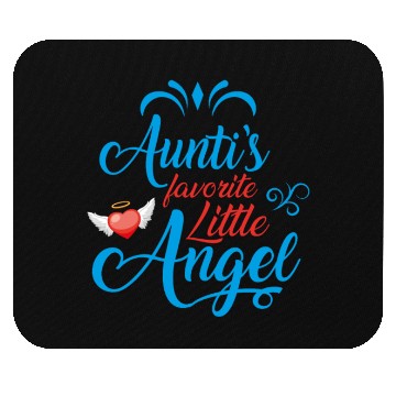 Discover Aunti's Favorite Little Angel 02 Mouse Pads