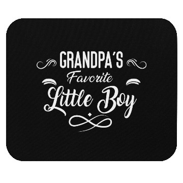 Discover Grandpa's Favorite Little boy Mouse Pads