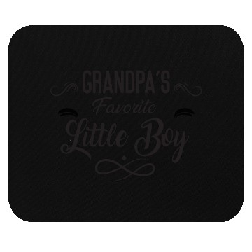 Discover Grandpa's Favorite Little boy Mouse Pads