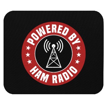 Discover Powered By Ham Radio Mouse Pads