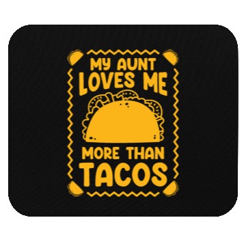 Discover Tacos Mexican Foodie Burrito Nacho Mouse Pads