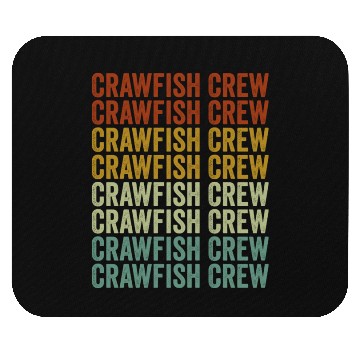 Discover Crawfish Crew Crawfish Boil Crawfish Lover Cajun L Mouse Pads