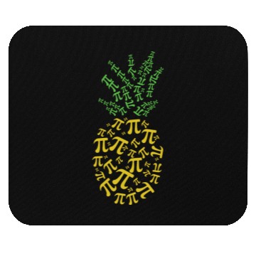 Discover Pineapple Pi Math Holiday Mathematics Funny Pi Mouse Pads