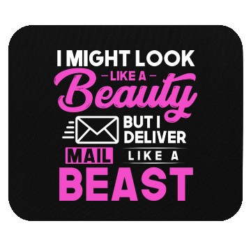 Discover Postal Worker, Post Man Mouse Pads