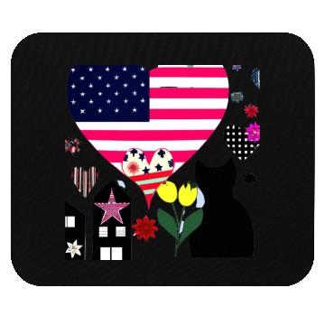 Discover CAT CELEBRATE VALENTINE DAY Mouse Pads